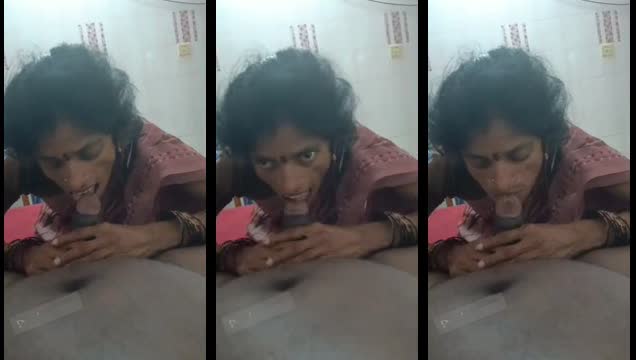 Mature Indian Woman Paid Randi Blowjob to Customer in Hotel Room