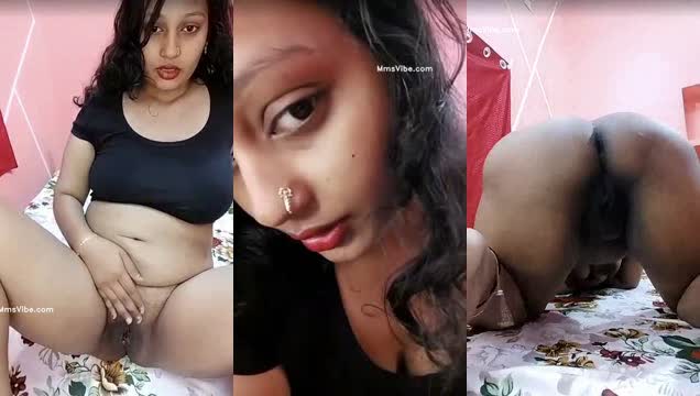 Beautiful Indian Girl Teasing with Big Boobs in Bedroom