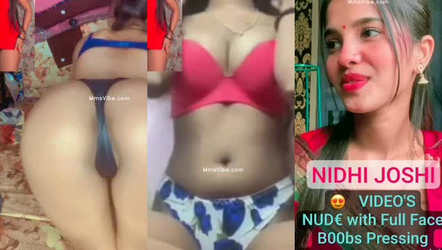 Indian Insta Influencer Nidhi Joshi Strips Naked on Paid App