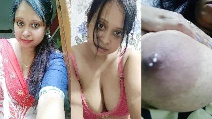 Boudi Showing Hot Milky Big Boobs Sexy Ass Shaved Pussy Rubbing Part-2