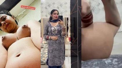 Punjabi Horny Wife Boobs Fuck With Dildo&cucumbr Part-7