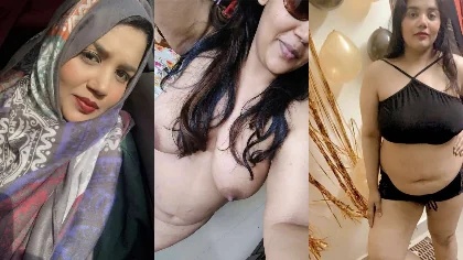 Hijabi Wife Big Boobs Sexy Figure Nude Part-1