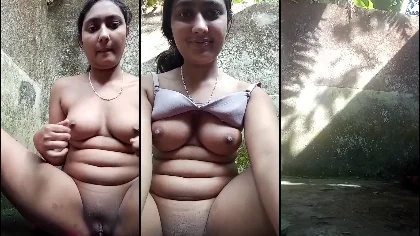 Indian Village Girl Outdoor Bath And Fingering Clip 1 3 Merge Part-1