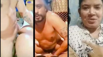 Desi Milf Wife Affair Giving Blowjob & Sexy Ass Fucking Hard