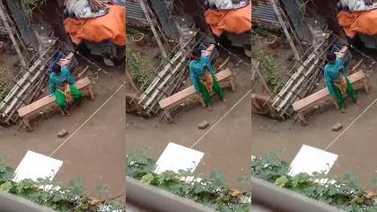Bd Girl Watching Porn &feel Horny