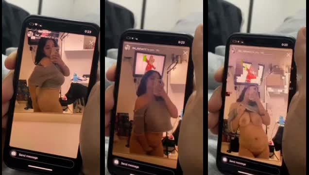 Cute South Asian Girl Full Nude Strip and Finger Her Pussy With Sexy Expression
