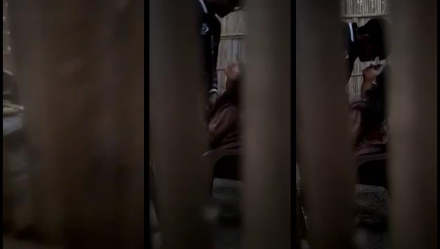 Local Indian Bar Restorent Hidden Camera Captures Secret Blowjob and Boobjob from Lover with Horny Intentions