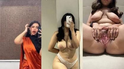 Busty Beautiful Girl Showing Hot Big Boobs Press Striping Sexy Thick Ass Make Dogy Posey Fingering Pussy Part-1