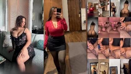 Horny Gf Big Boobs Blowjob Sexy Ass Fucking Hard In Dogy Style Take Cum On Face Part-4