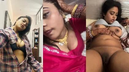 Newly Married Honymoon Wife Hot Fingering Sxy Pussy Reverse Cow Riding & Fucked Hard