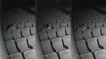Besties Lesbian Couple Sucking Boobs In Cinema Hall🔥