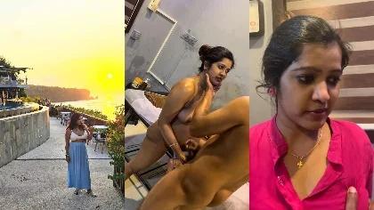 Beautiful Mallu Girl Hot Boobs Sexy Ass Giving Full Nude Massag Fingering By Client Part-5
