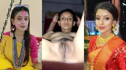 Exclusive Sexy Slim Wife Hot Boobs Press Niple Pincing Sexy Pussy Rubbing Finering Part-1