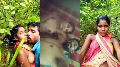 Desi Wife Affair Hot Boobs Press Giving Blowjob Fucking Hard In Jungle Riding Lover Dick