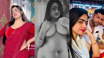 Bd Tiktoker Zara Momo Urf Anisha Big Boobs & Dick Flash Her Ex Bf