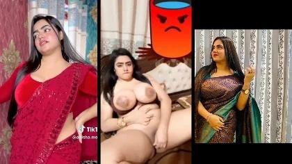 Bd Tiktoker Zara Momo Big Boobs Press Shaved Pussy
