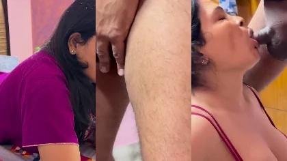 Bhabhi Sucking Cock