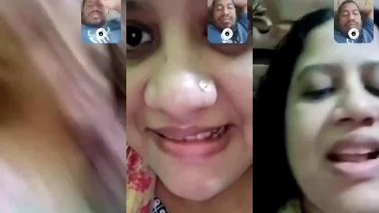 Ayesha Jannat Mif Desi Wife Affair Show Boobs & Pussy On Video Call Part-2