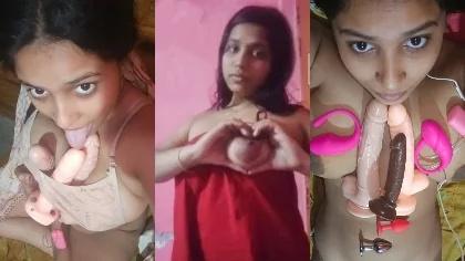 Famous Viral Bangali Cuckold Wife Full Nude Mastrubate Fucking Dildo Asshole Show Sexy Creamy Pussy