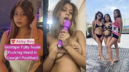 Kolkata Model Abby Roy Full Drunk After Party Hot Boobs Press Give Passionatly Blowjob & Fucking Hard Cum In Pussy Part-1