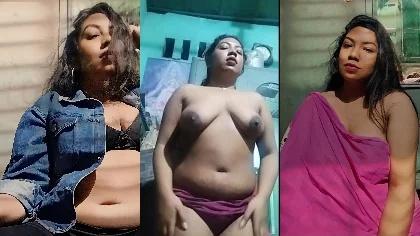 Shrey Debnath Insta Chubby Horny Girl Show Boobs Fingering Pussy Masterbation For Lover On Vc Part-1