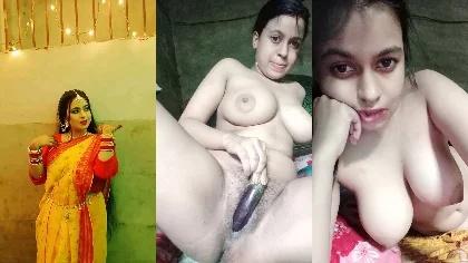 Bd Village Horny Wife Big Boobs Fingering Pussy Sexiest Moaning