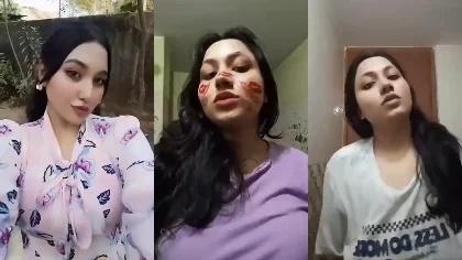 Horny Tanker Gf Showing Big Boobs Pressing Teasing