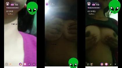Chamet Model Roohi Showing Her Big Melon
