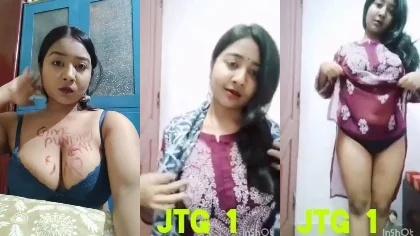 Sexy Indian Horny Gf Big Boobs Make Video For Her Master