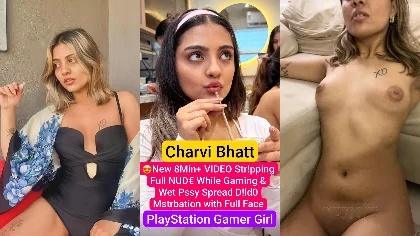 Charvi Bhatt Famous Influencer App Rubbing Full Nude Fingering Pussy