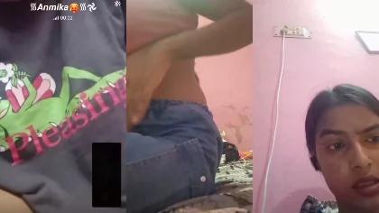 Beautiful Girl Anamika & Her Sister Showing Hot Perfect Boobs Full Nude Pussy Rubbing Sexy Ass Striping 3 Videos Merged