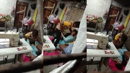 Bihari Tailer Shop Worker Affair Fuck Desi Gf Caught By Local Guys