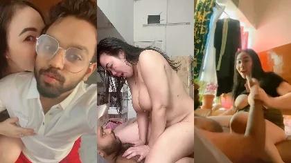 Mallu Guy & Sexiest Foregin Gf Hot Boobs Kissing Give Deepthroat Blowjob Mouth Fuck Riding Fucking Hard In Dogy Style Many Potions Cum In Pussy & Mouth Part-2