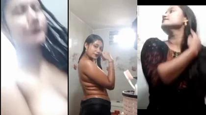 Bd Beautiful Sexy Gf Showing Bathing Full Nude Teasing