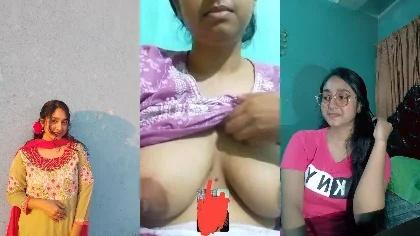 Beautiful Bengali Cute Gf Showing Her Big Boobs