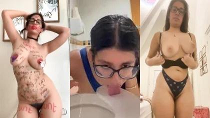 Super Submessive Horny Paki Girl Showing Hot Boobs Sexy Ass Slap With Brush Lick