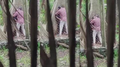 Lover Boobs Suck Blowjob & Fucking In Same Place Of Park Part-3