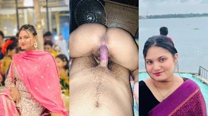 Bd Couple Wife Hot Boobs Giving Blowjob Sexy Big Ass Fucked Hard In Dogy Style Revers Riding & Cum On Body Part-2