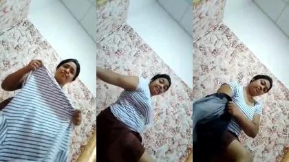 Bigboob Girl After Fuck Wearing Cloths