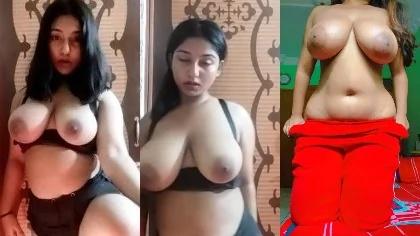 Bangladeshi Beautiful Horny Chubby Girl Showing Hot Big Boobs Press Sexy Ass Full Nude Sexy Expression