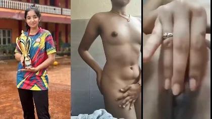 Cute Sexy Slim Kannada Girl Full Nude Teasing Pussy Spread