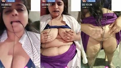 Bd Chamet Bhabhi Samjida Showing Her Big Ass To Her Fan
