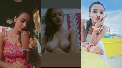 Beautiful Fb Sexy Babe Priyanka Showing Hot Boobs Playing With Booby Sexy Ass Strip