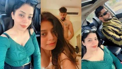 Beautiful Punjabi Newly Married Couple Sexy Wife Hot Boobs Fucking Hard From Behind And Dogy Style On Honeymoon Trip In Hotel