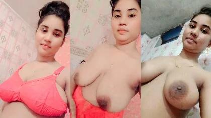 Bd Horny Bigbooby Babe Pressing Boobs Fingering 3 Clip Merged