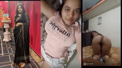 Horny Indian Girl Hot Boobs Showing Sexy Bigass Teasing Spread And Pussy Fingering