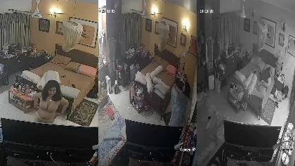 Beautiful Bengali Bhabhi Dress Change After Bathing Big Boobs & Thick Ass Lpcam Captured 5 Hd Videos Merged