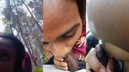 Beautiful Tamil Mallu Gf Hot Big Boobs Give Blowjob And Fucking Hard At Outdoor