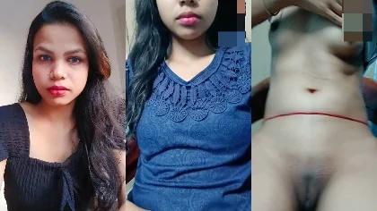 Cute Slim Young Girl Showing Sexy Body On Vc