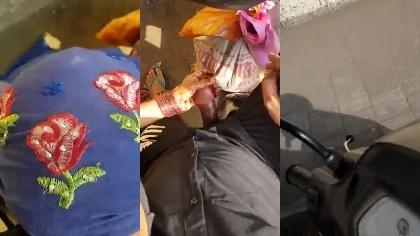 Desi Aunty Sloppy Blowjob Outdoors On Street